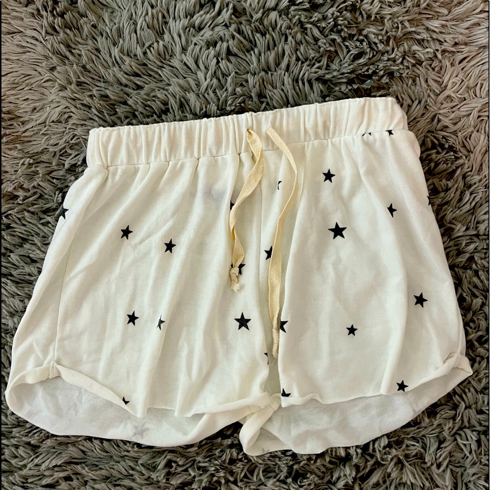 Jac Parker size Large star comfy shorts